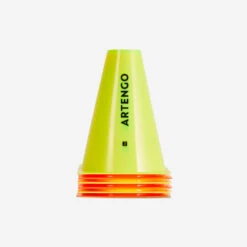 Artengo 6 CONES DE DELIMITATION 19CM POUR TERRAIN TENNIS