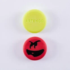Artengo Antivibrateur De Tennis - FUN *2 Rouge Jaune 11 Artengo Antivibrateur De Tennis - FUN *2 Rouge Jaune -Sports De Balle antivibrateur de tennis fun 2 rouge jaune 3