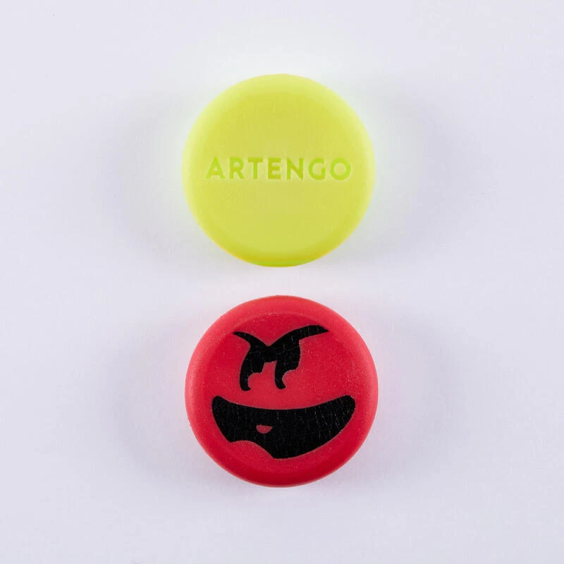 Artengo Antivibrateur De Tennis - FUN *2 Rouge Jaune 6 Artengo Antivibrateur De Tennis - FUN *2 Rouge Jaune â Image 4