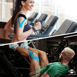 Axion Kinesiology Tapes Set De 12 Mélanges Rouge, Bleu, Noir, Beige -Sports De Balle axion kinesiology tapes set de 12 melanges rouge bleu noir beige 2