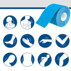 Axion Kinesiology Tapes Set De 3 Pièces - En Bleu, Beige, Noir 11 Axion Kinesiology Tapes Set De 3 Pièces - En Bleu, Beige, Noir -Sports De Balle axion kinesiology tapes set de 3 pieces en bleu beige noir 2