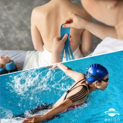 Axion Kinesiology Tapes Set De 3 Pièces - En Bleu, Beige, Noir 15 Axion Kinesiology Tapes Set De 3 Pièces - En Bleu, Beige, Noir -Sports De Balle axion kinesiology tapes set de 3 pieces en bleu beige noir 6
