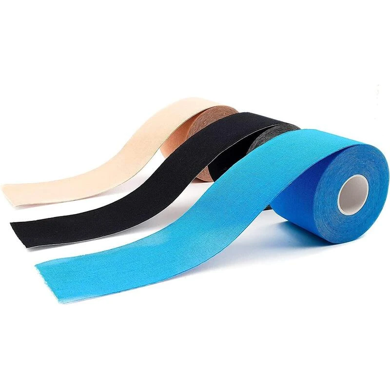 Axion Kinesiology Tapes Set De 3 Pièces - En Bleu, Beige, Noir 3 Axion Kinesiology Tapes Set De 3 Pièces - En Bleu, Beige, Noir