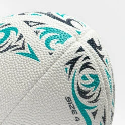 Ballon Beach Rugby Taille 4 - R500 Match Blanc -Sports De Balle ballon beach rugby taille 4 r500 match blanc 3