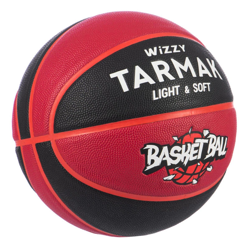 Ballon De Basket Enfant Wizzy Basketball Noir Bordeaux Taille 5 Jusqu'a 10 Ans. 4 Ballon De Basket Enfant Wizzy Basketball Noir Bordeaux Taille 5 Jusqu'a 10 Ans. – Image 2