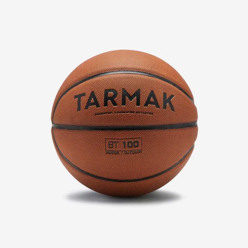 Ballon De Basketball Taille 6 - BT100 Touch Marron 3 Ballon De Basketball Taille 6 - BT100 Touch Marron