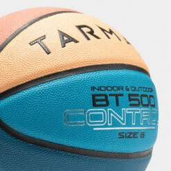 Ballon De Basketball Taille 6 - BT500 Bleu Orange 14 Ballon De Basketball Taille 6 - BT500 Bleu Orange -Sports De Balle ballon de basketball taille 6 bt500 bleu orange 5