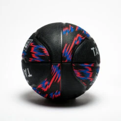 Ballon De Basketball Taille 7 - R500 Noir Rouge Bleu -Sports De Balle ballon de basketball taille 7 r500 noir rouge bleu 2
