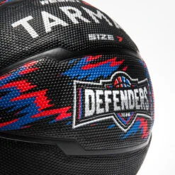 Ballon De Basketball Taille 7 - R500 Noir Rouge Bleu -Sports De Balle ballon de basketball taille 7 r500 noir rouge bleu 5
