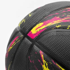 Ballon De Basketball Taille 7 - R500 Rouge Jaune -Sports De Balle ballon de basketball taille 7 r500 rouge jaune 4