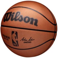 Ballon De Basketball Wilson Officiel Match NBA -Sports De Balle ballon de basketball wilson officiel match nba 2