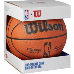 Ballon De Basketball Wilson Officiel Match NBA -Sports De Balle ballon de basketball wilson officiel match nba 3