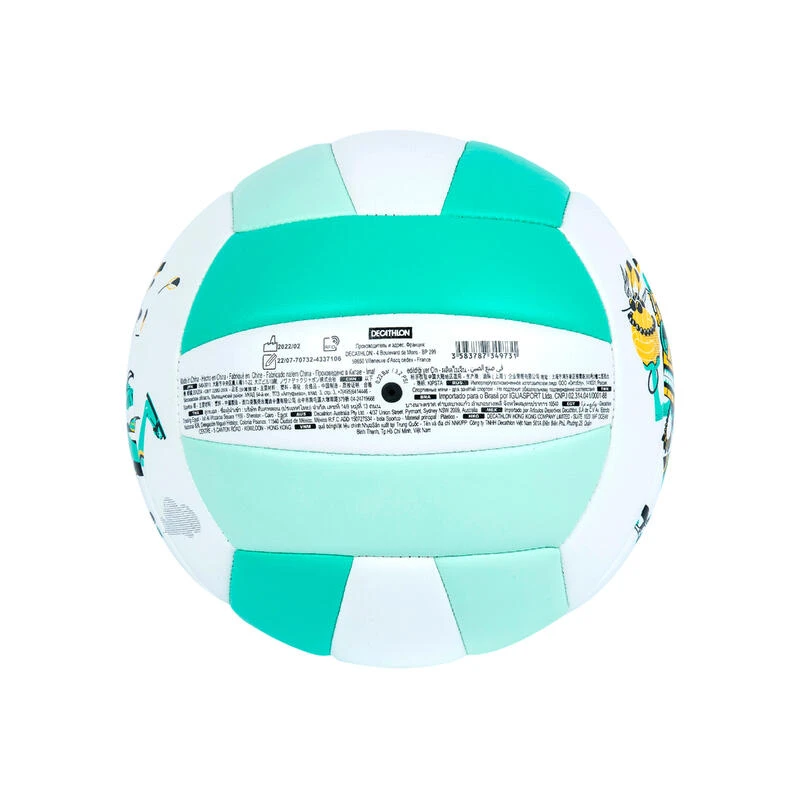 Ballon De Beach Volley 100 Classic Cousu Taille 3 Junior Vert Totem 6 Ballon De Beach Volley 100 Classic Cousu Taille 3 Junior Vert Totem – Image 4