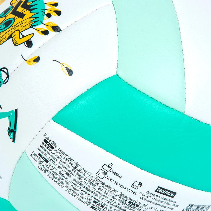 Ballon De Beach Volley 100 Classic Cousu Taille 3 Junior Vert Totem 7 Ballon De Beach Volley 100 Classic Cousu Taille 3 Junior Vert Totem – Image 5