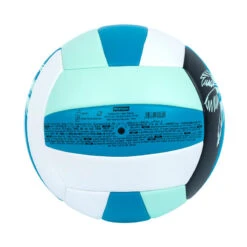 Ballon De Beach Volley 100 Classic Cousu Taille 5 Bleu Palmier -Sports De Balle ballon de beach volley 100 classic cousu taille 5 bleu palmier 3