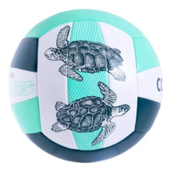 Ballon De Beach Volley 100 Classic Cousu Taille 5 Vert Tortue 10 Ballon De Beach Volley 100 Classic Cousu Taille 5 Vert Tortue -Sports De Balle ballon de beach volley 100 classic cousu taille 5 vert tortue 2