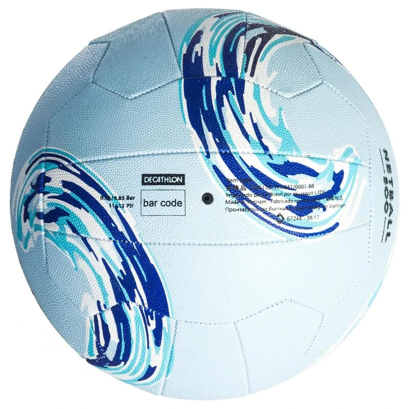 Ballon De Netball NB500 Bleu Pour Joueur, Joueuse De Netball Confirmé(e) 4 Ballon De Netball NB500 Bleu Pour Joueur, Joueuse De Netball Confirmé(e) – Image 2