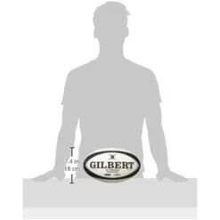 Ballon De Rugby Gilbert G-TR4000 Trainer (taille 4) -Sports De Balle ballon de rugby gilbert g tr4000 trainer taille 4 2