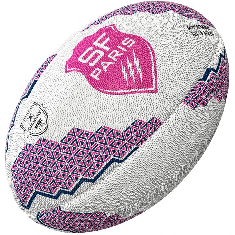 Ballon De Rugby Gilbert Supporter Stade Français 3 Ballon De Rugby Gilbert Supporter Stade Français