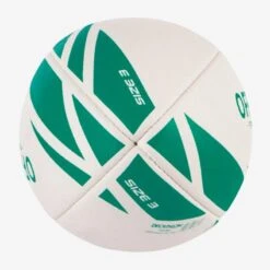 Ballon De Rugby - R100 Taille 3 Training Vert -Sports De Balle ballon de rugby r100 taille 3 training vert 3