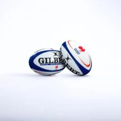 Ballon De Rugby Taille 5 - Gilbert Replica France Blanc Bleu Rouge -Sports De Balle ballon de rugby taille 5 gilbert replica france blanc bleu rouge 1