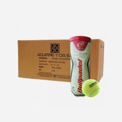 Carton 24 Tubes De 3 Balles De Padel Pressurisées- Bullpadel Premium Pro