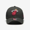 NEW ERA Casquette Basketball NBA Homme / Femme - Miami Heat Noir