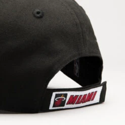 NEW ERA Casquette Basketball NBA Homme / Femme - Miami Heat Noir -Sports De Balle casquette basketball nba homme femme miami heat noir 6
