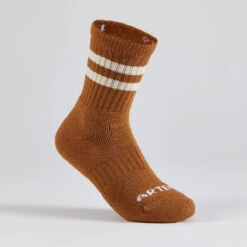 CHAUSSETTES DE SPORT ENFANT HAUTES ARTENGO RS 500 PANTHERE LOT DE 4 -Sports De Balle chaussettes de sport enfant hautes artengo rs 500 panthere lot de 4 2