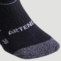 CHAUSSETTES DE SPORT MI-HAUTES ARTENGO RS 900 NOIR BLANC LOT DE 3 -Sports De Balle chaussettes de sport mi hautes artengo rs 900 noir blanc lot de 3 3