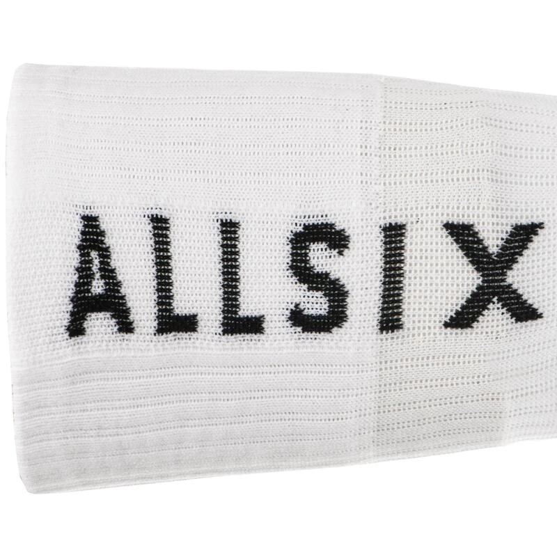 Chaussettes De Volley-ball Mid V500 Blanches Et Navy 6 Chaussettes De Volley-ball Mid V500 Blanches Et Navy – Image 4