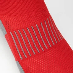 Chaussettes Hautes De Rugby Adulte - R500 Rouge -Sports De Balle chaussettes hautes de rugby adulte r500 rouge 3