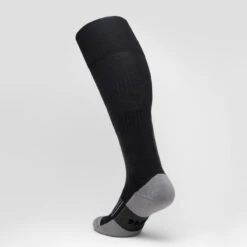 Chaussettes Hautes De Rugby Enfant R500 Noir -Sports De Balle chaussettes hautes de rugby enfant r500 noir 1