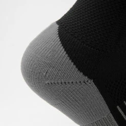 Chaussettes Hautes De Rugby Enfant R500 Noir -Sports De Balle chaussettes hautes de rugby enfant r500 noir 3