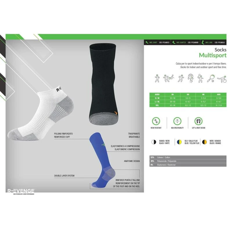 Chaussettes Techniques Adulte Course Montagne Fitness Multisport Long Gris Foncé 8 Chaussettes Techniques Adulte Course Montagne Fitness Multisport Long Gris Foncé – Image 6