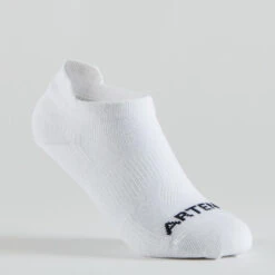 CHAUSSETTES TENNIS ENFANT BASSES ARTENGO RS 160 BLANC MARINE LIGNES LOT DE 5 -Sports De Balle chaussettes tennis enfant basses artengo rs 160 blanc marine lignes lot de 5 3