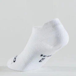 CHAUSSETTES TENNIS ENFANT BASSES ARTENGO RS 160 BLANC MARINE LIGNES LOT DE 5 -Sports De Balle chaussettes tennis enfant basses artengo rs 160 blanc marine lignes lot de 5 7