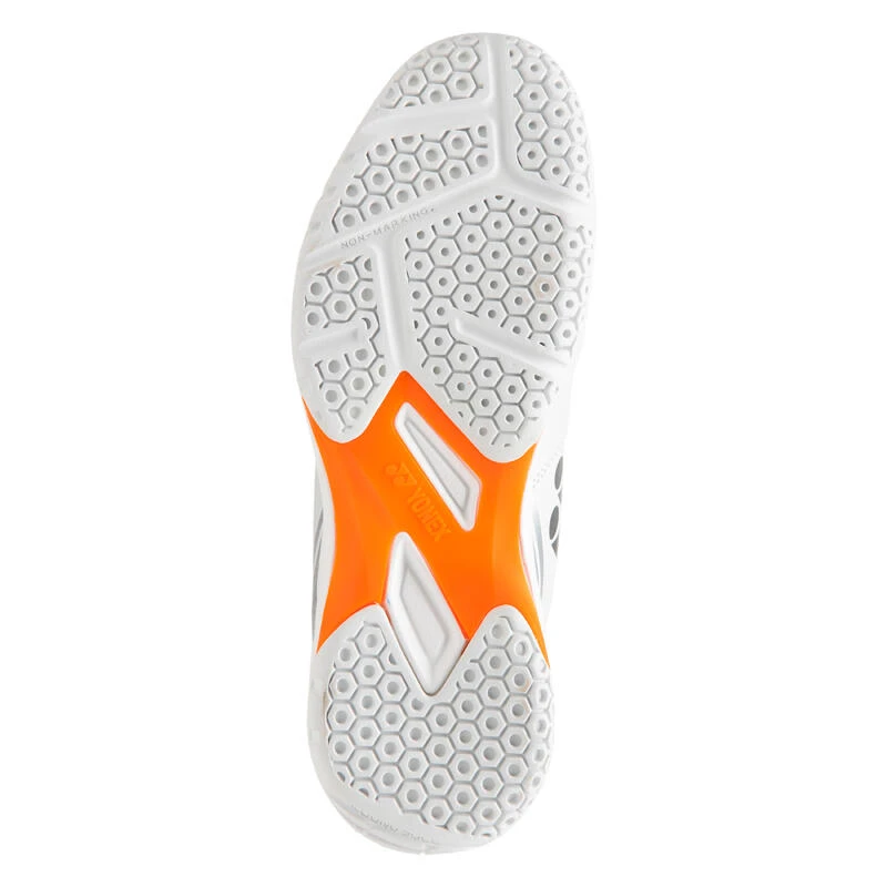 Chaussure Homme Yonex PC 65X Blanc / Orange 7 Chaussure Homme Yonex PC 65X Blanc / Orange – Image 5