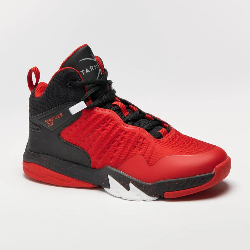 CHAUSSURES DE BASKETBALL ENFANT CONFIRME - SS500H ROUGE 4 CHAUSSURES DE BASKETBALL ENFANT CONFIRME - SS500H ROUGE – Image 2