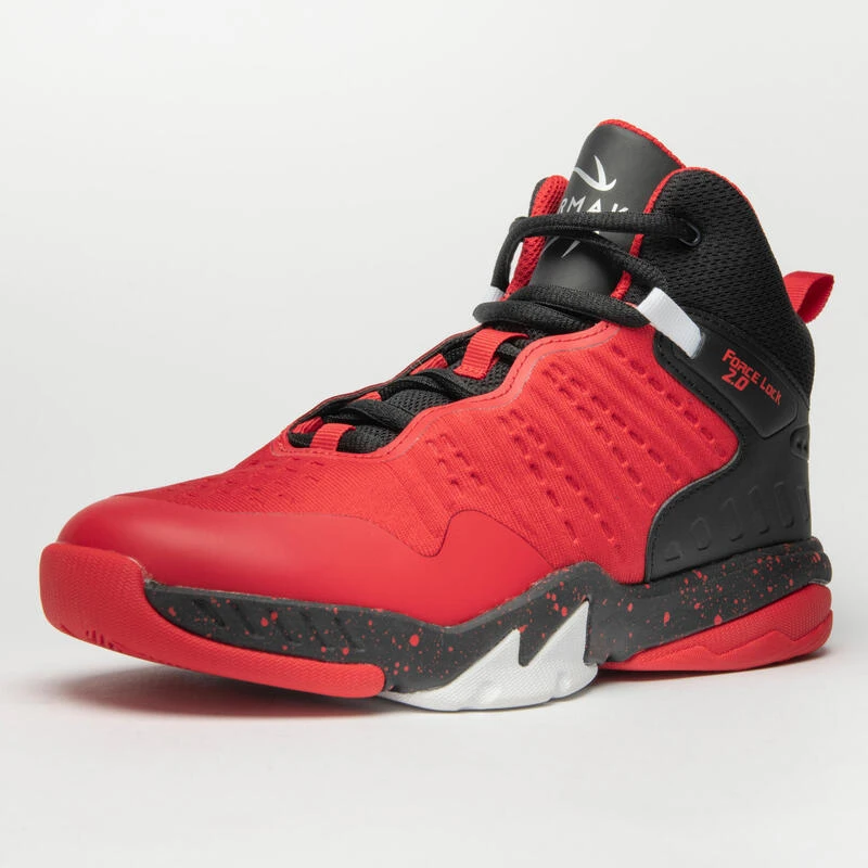 CHAUSSURES DE BASKETBALL ENFANT CONFIRME - SS500H ROUGE 12 CHAUSSURES DE BASKETBALL ENFANT CONFIRME - SS500H ROUGE – Image 10
