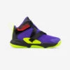 CHAUSSURES DE BASKETBALL ENFANT - EASY X VIOLET JAUNE -Sports De Balle chaussures de basketball enfant easy x violet jaune