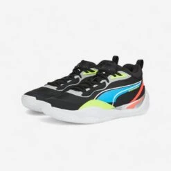 Chaussures De Basketball Homme - PUMA PLAYMAKER PRO JET LIME Noir
