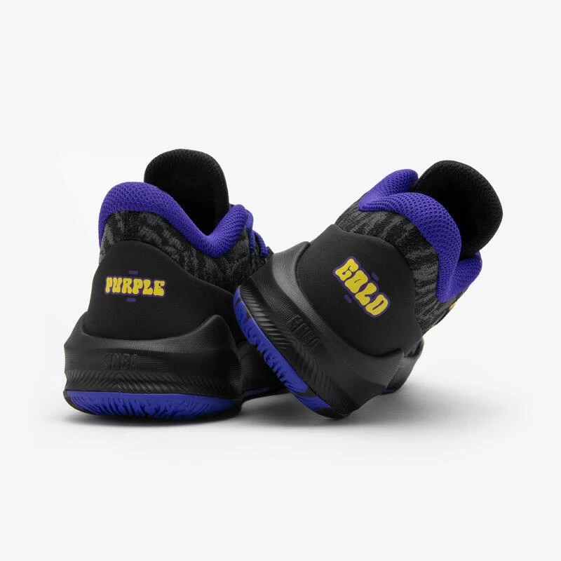 Chaussures De Basketball NBA Lakers Enfant - FAST 900 LOW-1 Noir 8 Chaussures De Basketball NBA Lakers Enfant - FAST 900 LOW-1 Noir – Image 6