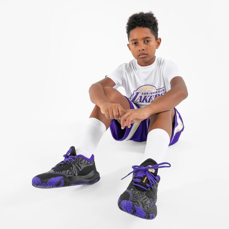 Chaussures De Basketball NBA Lakers Enfant - FAST 900 LOW-1 Noir 12 Chaussures De Basketball NBA Lakers Enfant - FAST 900 LOW-1 Noir – Image 10