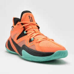 CHAUSSURES DE BASKETBALL NEW YORK KNICKS HOMME/FEMME - 900 NBA MID-3 ORANGE -Sports De Balle chaussures de basketball new york knicks hommefemme 900 nba mid 3 orange 2