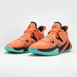 CHAUSSURES DE BASKETBALL NEW YORK KNICKS HOMME/FEMME - 900 NBA MID-3 ORANGE -Sports De Balle chaussures de basketball new york knicks hommefemme 900 nba mid 3 orange 6