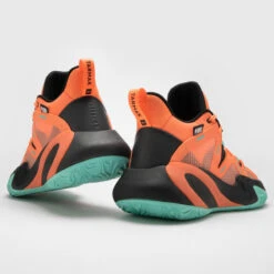 CHAUSSURES DE BASKETBALL NEW YORK KNICKS HOMME/FEMME - 900 NBA MID-3 ORANGE -Sports De Balle chaussures de basketball new york knicks hommefemme 900 nba mid 3 orange 7