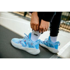 CHAUSSURES DE BASKETBALL PHILADELPHIA SIXERS HOMME/FEMME - 900 NBA MID-3 BLEU -Sports De Balle chaussures de basketball philadelphia sixers hommefemme 900 nba mid 3 bleu 9