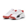 Chaussures De Padel NOVA Smash Enfant Et Adolescent PUMA White Black Active Red -Sports De Balle chaussures de padel nova smash enfant et adolescent puma white black active red