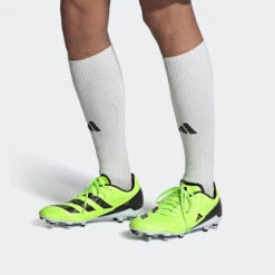 Chaussures De Rugby Adulte - ADIDAS RS 15 SG HYBRIDE Jaune Fluo -Sports De Balle chaussures de rugby adulte adidas rs 15 sg hybride jaune fluo 9